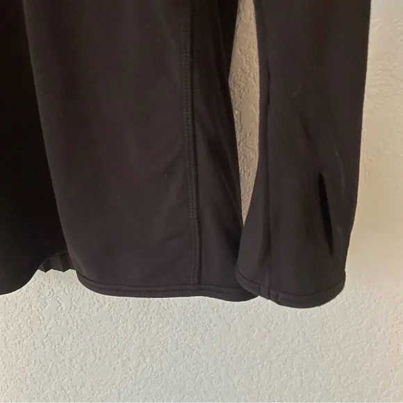 Lululemon Making Moves Pleated Back Rulu Black Long Sleeve Shirt - Picture 10 of 12